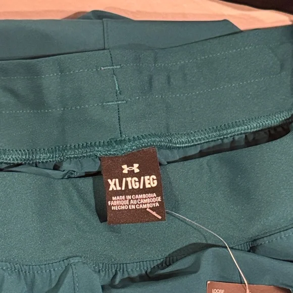 Under Armour Teal Sport High Rise Women’s XL Tapered Joggers - NWT - Picture 3 of 6